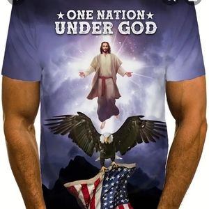 XXL Mans crew neck Christian T-shirt New